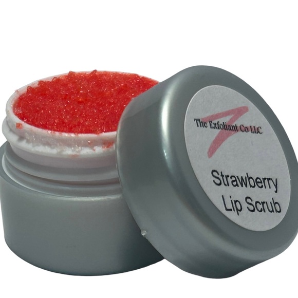 The Exfoliant Co Delicious Strawberry Lip Scrub Natural Exfoliate - Picture 1 of 1